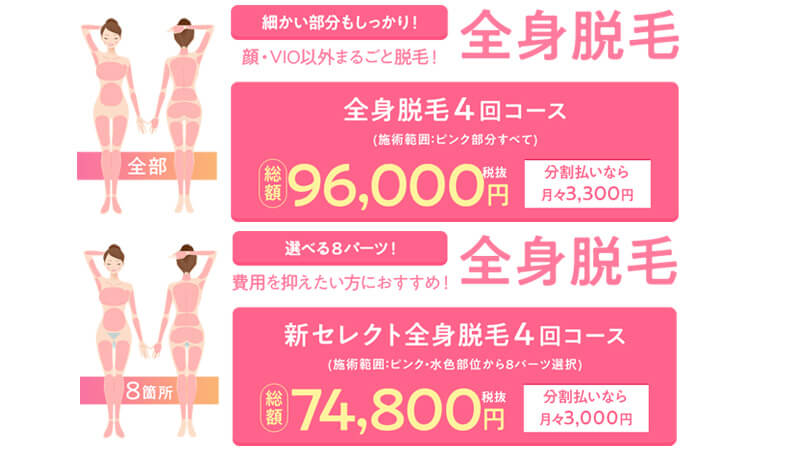 全身脱毛が半額キャンペーン 南青山HAABビューティークリニック